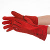 Red Lined Welding Gauntlet (12 pairs)