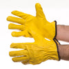 Driver Unlined Goat Hide Glove Yellow (1 pair)